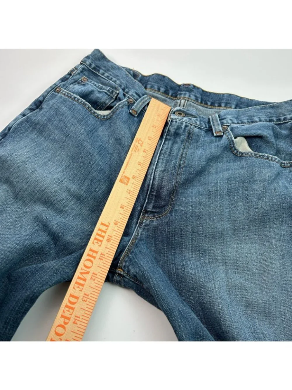 Polo Ralph Lauren Thompson Relaxed Straight Jeans Mens 32x30 Medium Wash Blue